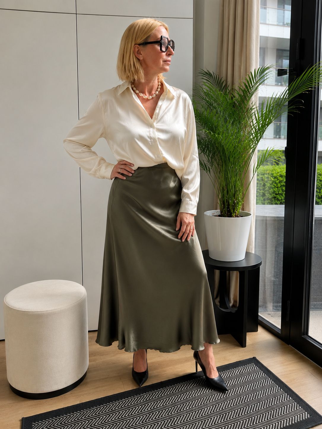 Chemise Satinée