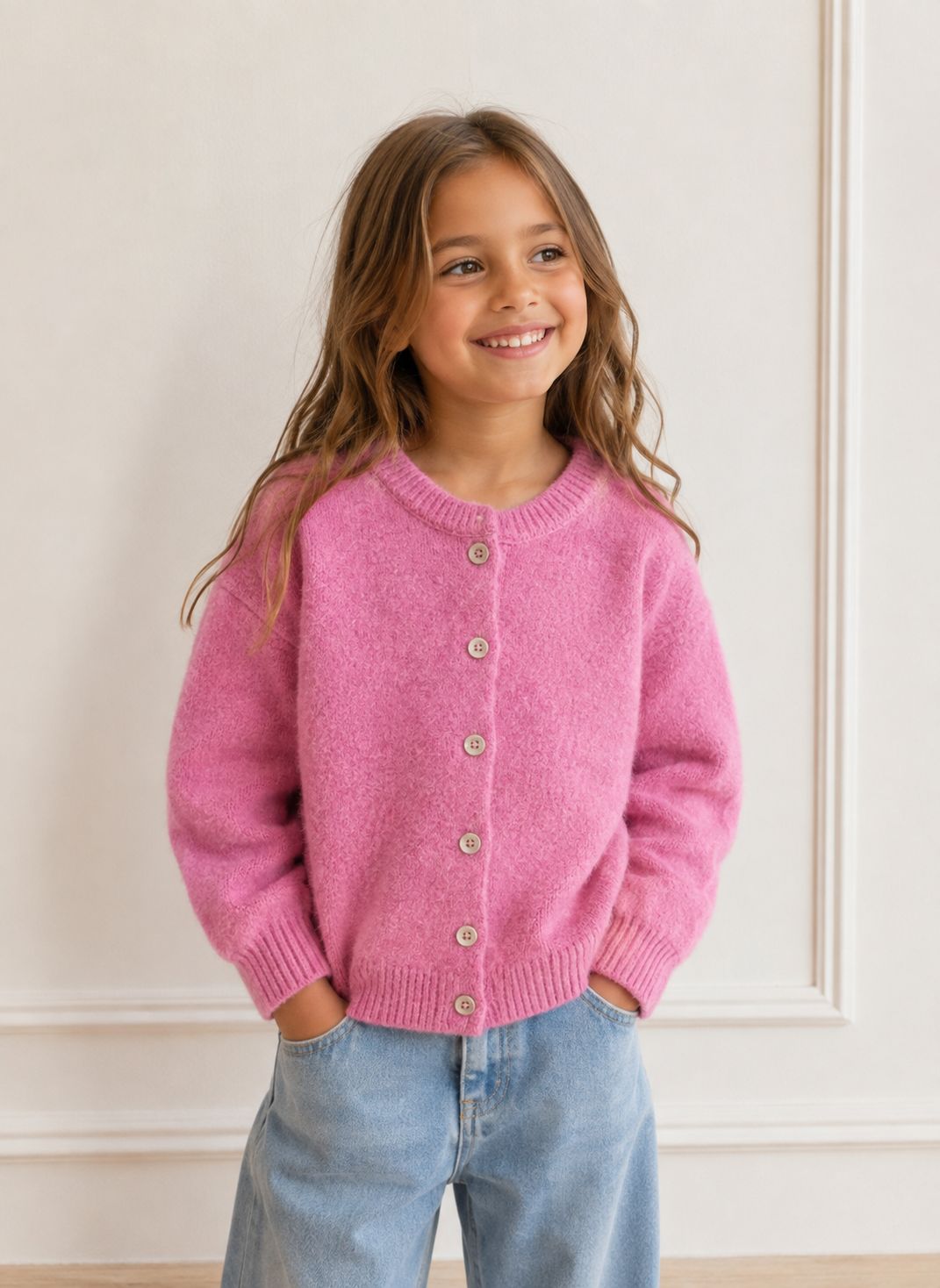 Gilet rose
