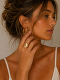 Boucle d'oreille anneaux
