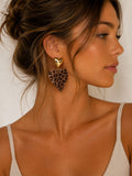 Boucle Léopard Coeur